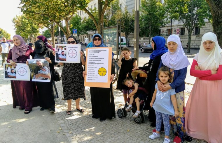 Berlin protestiert gegen die Ermordung von Zelimkhan Khangoshvili