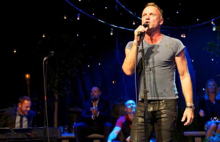 Sting erhält den INTERNATIONAL MUSIC AWARD (IMA) in der Kategorie „Hero“