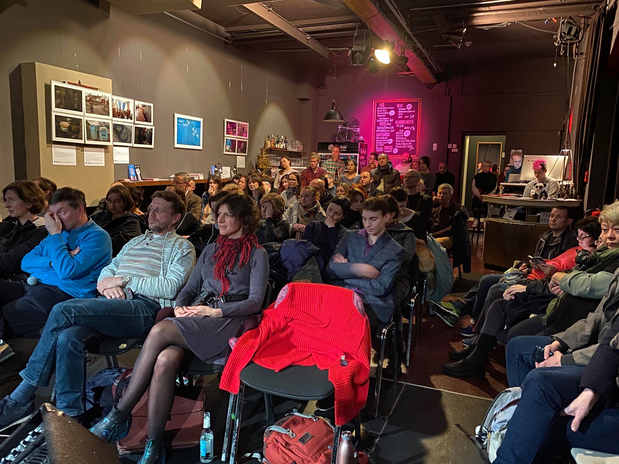 Im Berliner Panda-Theater sprach man über die Menschenrechte in Russland
