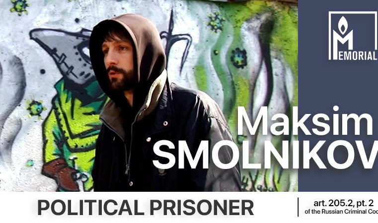 An artist from Khabarovsk charged with justifying terrorism is a political prisoner